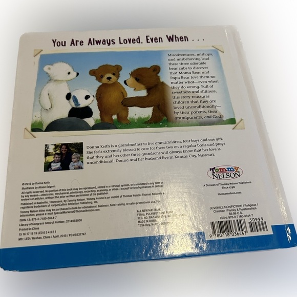 Final clearance Love You Even When Donna Keith 2015 Hardcover Child - Picture 3 of 6